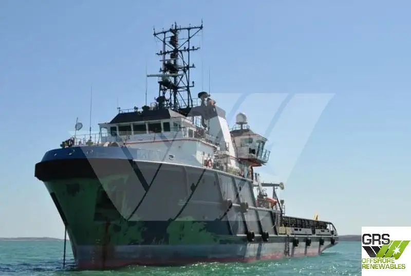 Kapal pasokan keur dijual