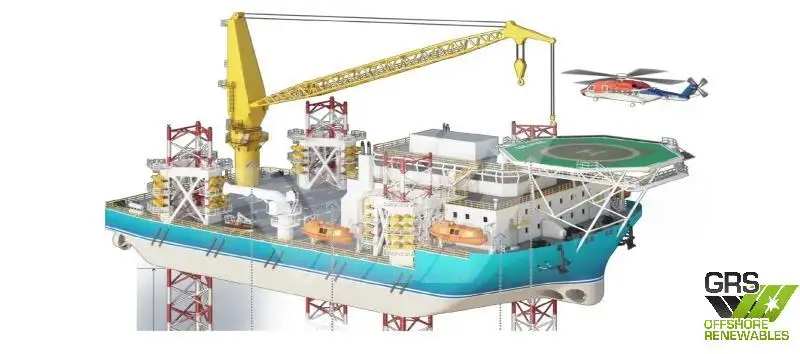Rig pengeboran jack-up keur dijual