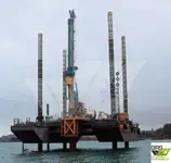 Rig pengeboran jack-up keur dijual