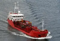 Oil/Chemical tanker pikeun dijual
