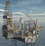 Jack-up drilling rig pikeun dijual