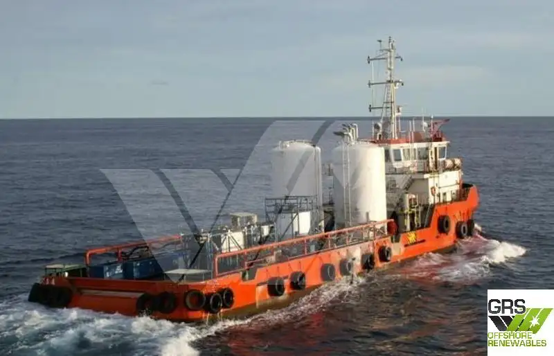 Kapal pasokan keur dijual