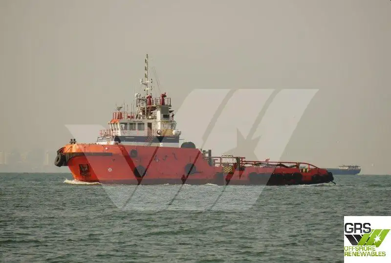 Kapal pasokan keur dijual