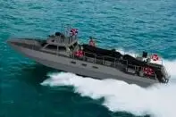 Parahu patroli pikeun dijual