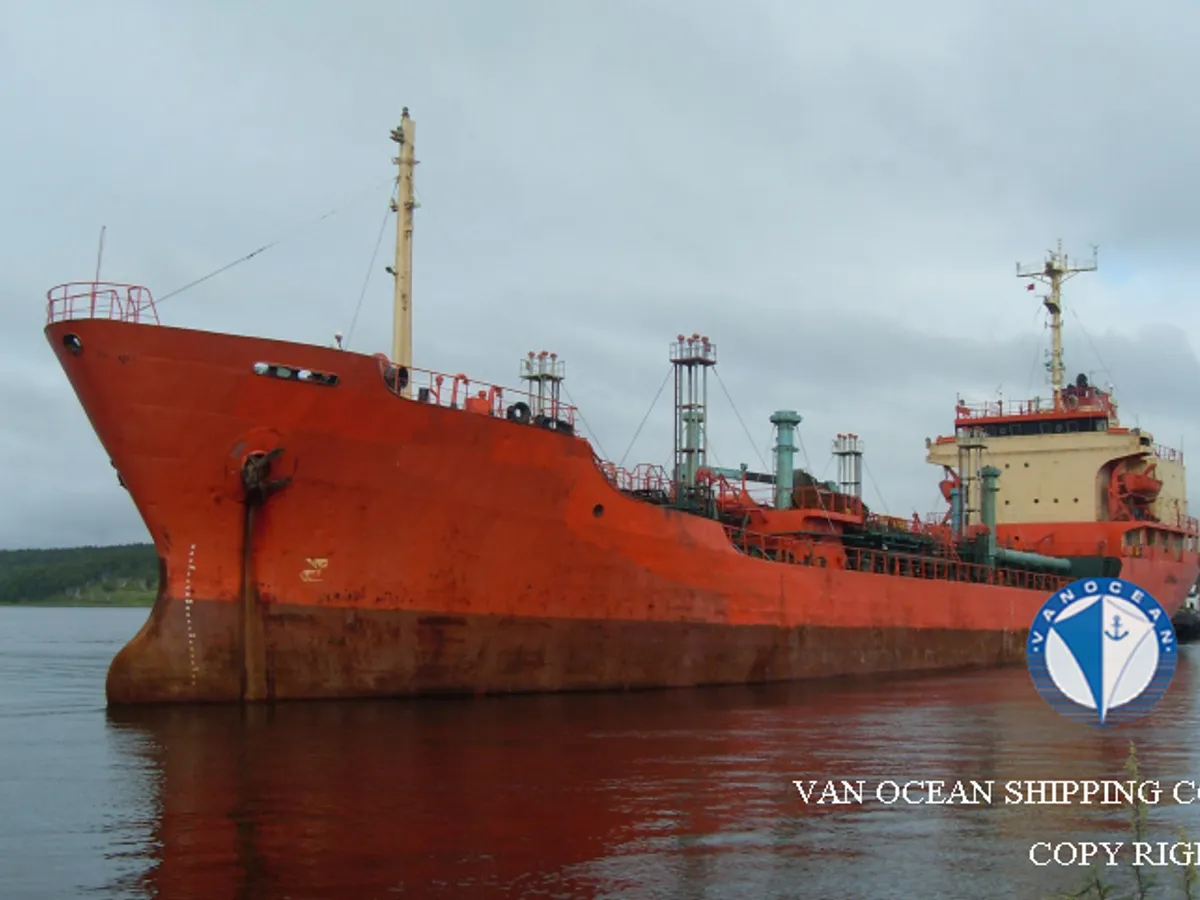 Kapal tangki minyak/bahan kimia keur dijual