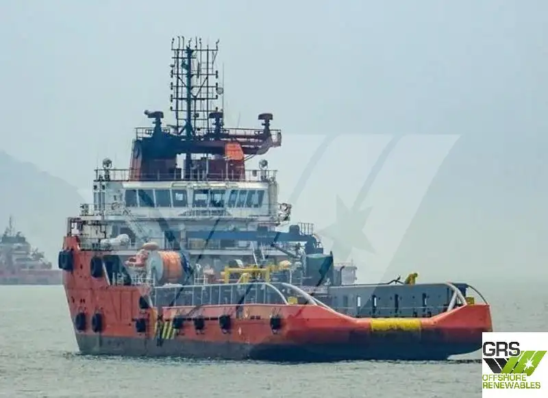 Kapal pasokan keur dijual