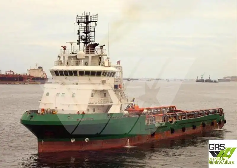 Kapal pasokan keur dijual