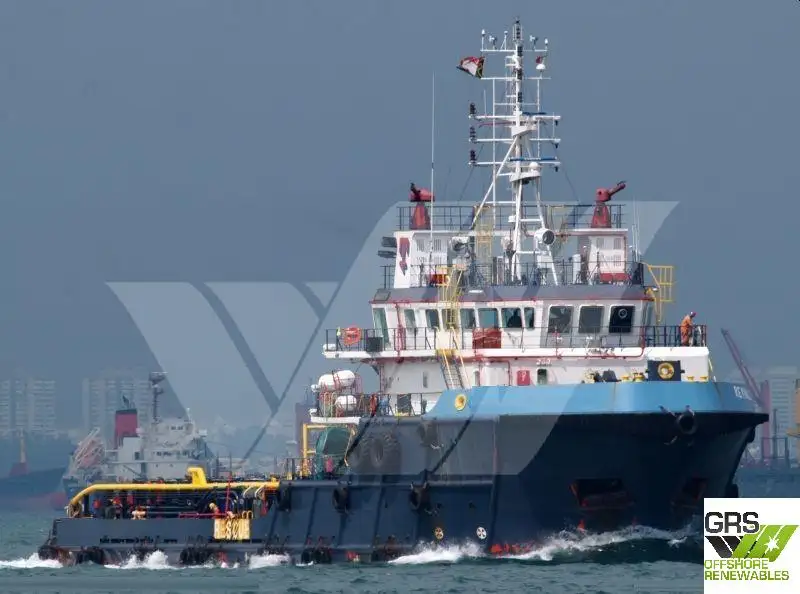 Kapal pasokan keur dijual