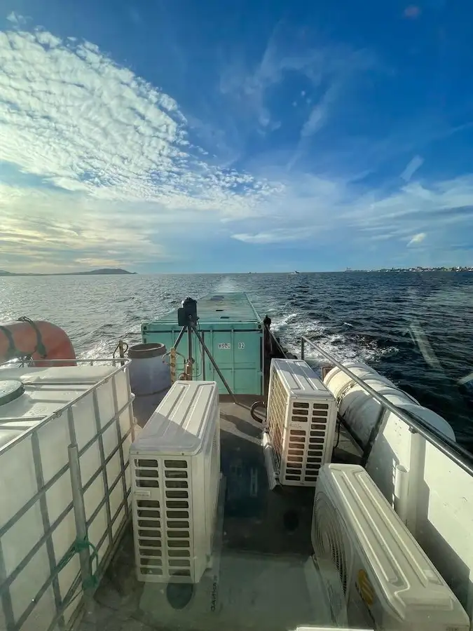 Kapal kontainer keur dijual
