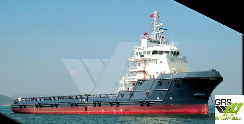 Kapal pasokan keur dijual