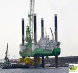 Rig pengeboran jack-up keur dijual