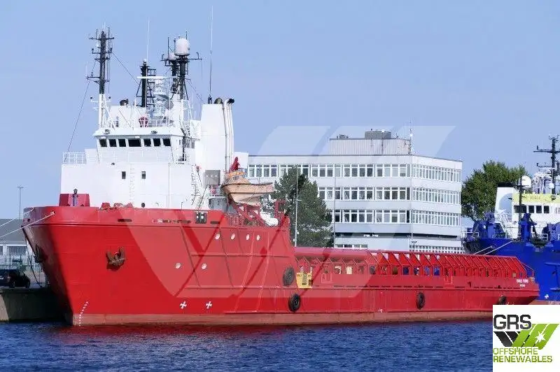 Kapal pasokan keur dijual