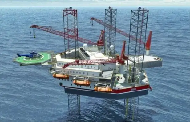 Rig pengeboran jack-up keur dijual