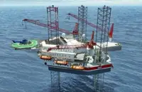 Rig pengeboran jack-up keur dijual