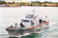 Parahu patroli pikeun dijual