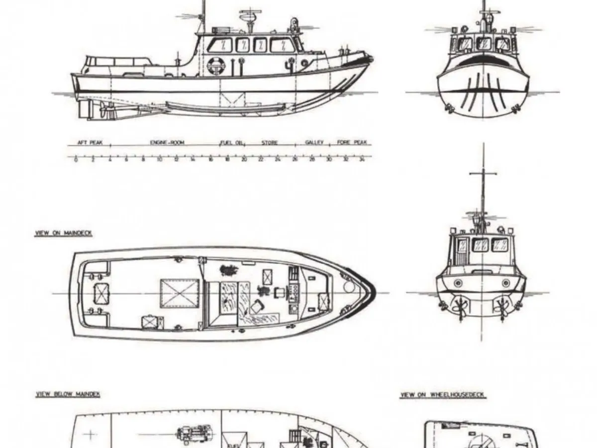 Kapal kerja keur dijual