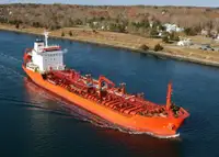 Oil/Chemical tanker pikeun dijual