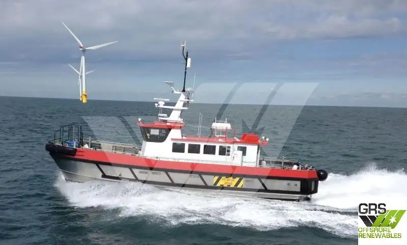 Kapal jasa ladang angin keur dijual