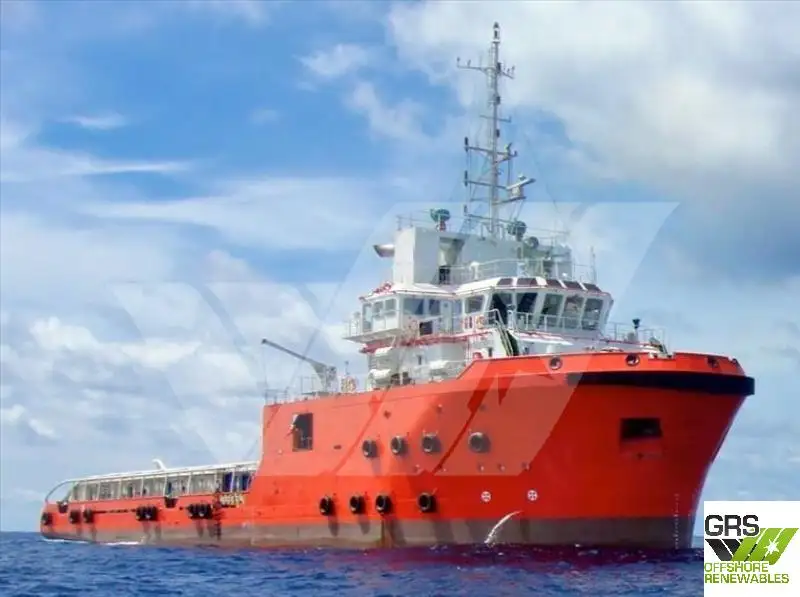Kapal pasokan keur dijual