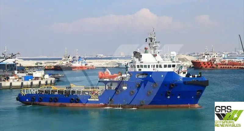 Kapal pasokan keur dijual