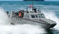 Parahu patroli pikeun dijual