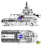 Kapal tunda keur dijual