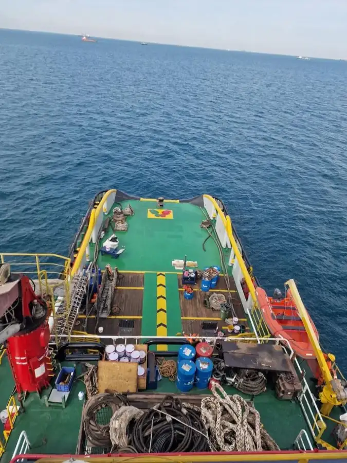 Kapal pasokan keur dijual