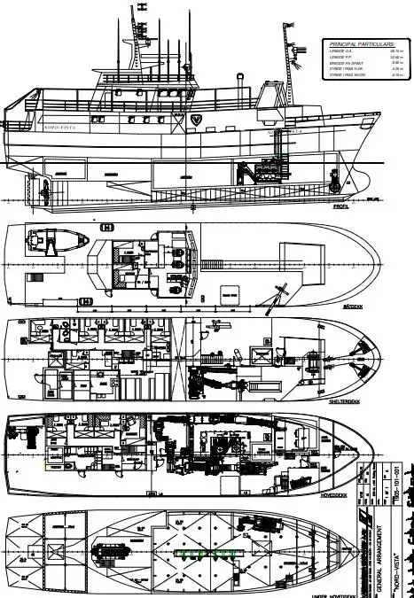 Fishing Trawler pikeun dijual