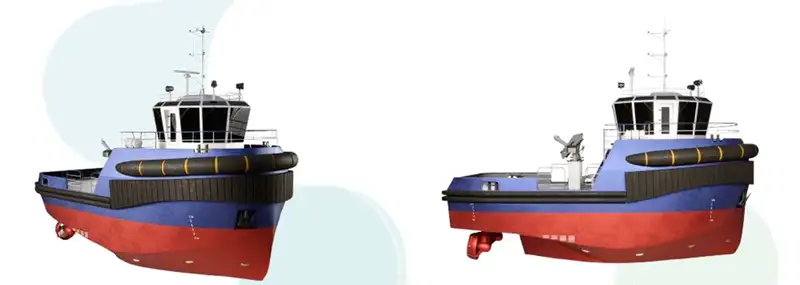 Tow boat pikeun dijual