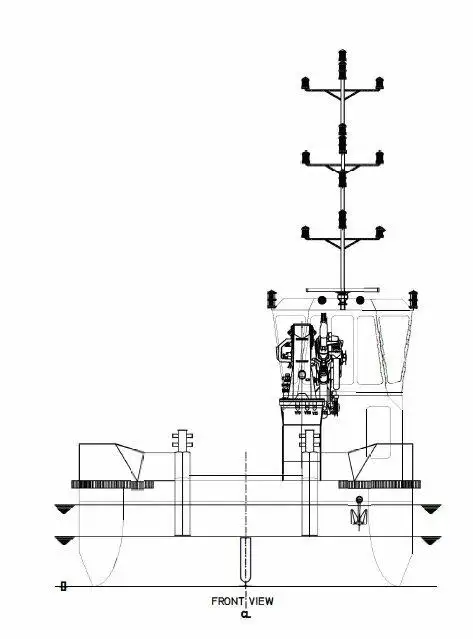 Tow boat pikeun dijual