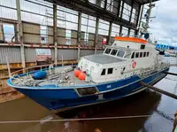 Parahu patroli pikeun dijual