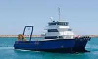 Parahu patroli pikeun dijual