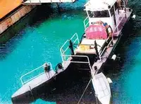 Parahu patroli pikeun dijual
